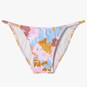 Xhilaration xl Strappy bikini bottom floral print y2k colorway soft new swim